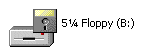 Icon for 5.25" Floppy Drive